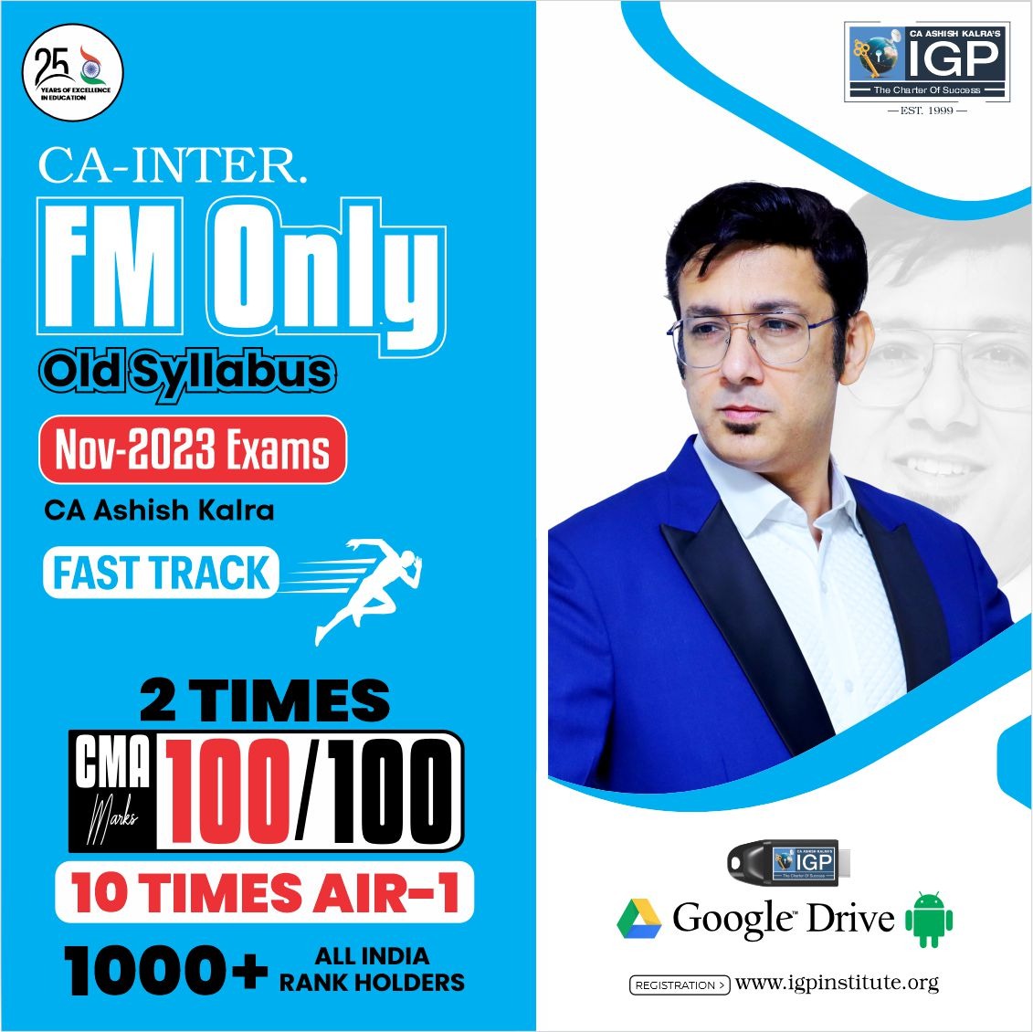 CA Inter FM Only Fast Track Complete Syllabus Batch